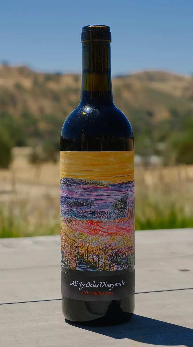 2022 Misty Oaks Vineyards Noble Heart